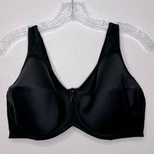 Wacoal‎ Black Basic Beauty Underwire T-Shirt Bra Size 42D Lightly Foam Padded